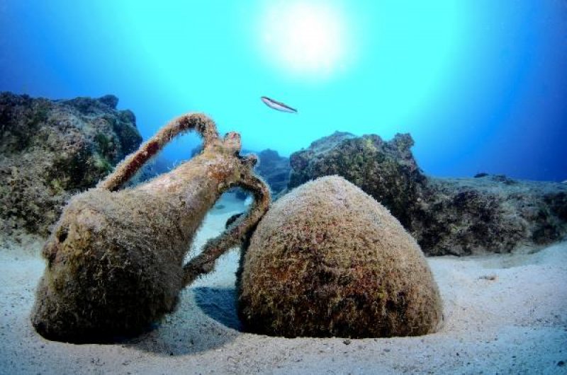 Kemer'in su altı güzellikleri büyülüyor 6