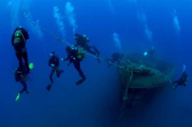 Kemer'in su altı güzellikleri büyülüyor 8