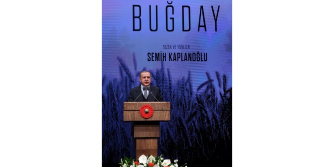 Cumhurbaşkanı Erdoğan Buğday filminin galasına ev sahipliği yaptı