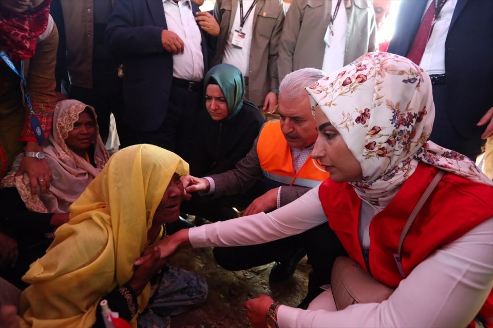 Başbakan Yıldırım'dan Arakanlı müslümanlara ziyaret 18