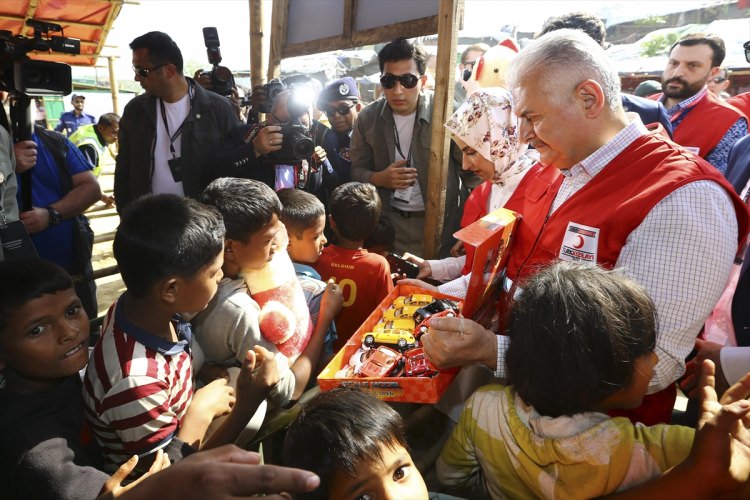 Başbakan Yıldırım'dan Arakanlı müslümanlara ziyaret 4