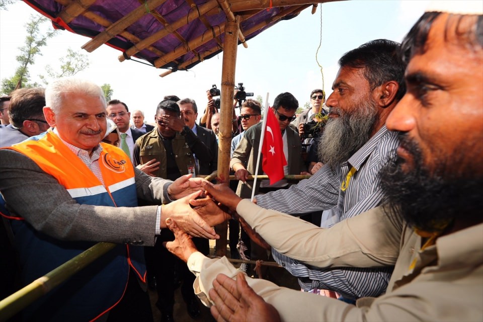 Başbakan Yıldırım'dan Arakanlı müslümanlara ziyaret 9