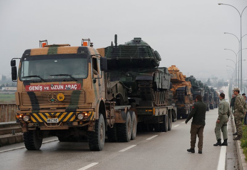 Türk tankları Reyhanlı'da 4