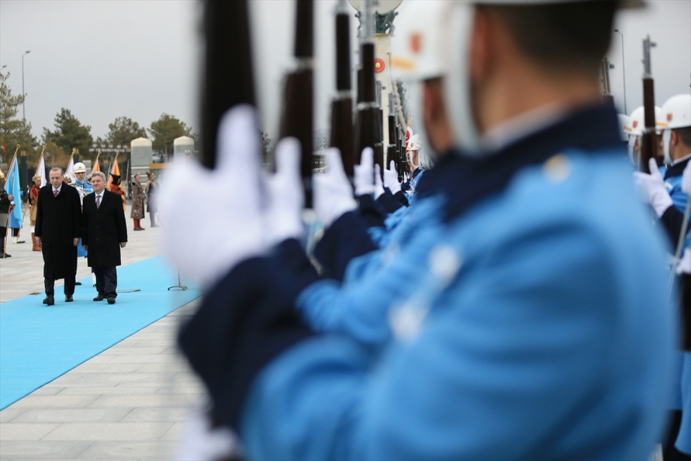 Makedonya Cumhurbaşkanı İvanov Ankara'da 13