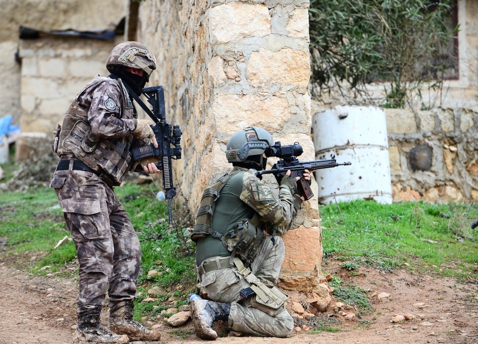 JÖH ve PÖH'ler Afrin'de ilk kez görüntülendi 20