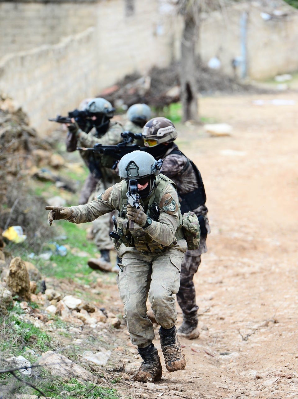 JÖH ve PÖH'ler Afrin'de ilk kez görüntülendi 21