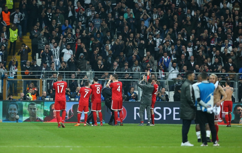 Beşiktaş Bayern Münih maçından kareler 16