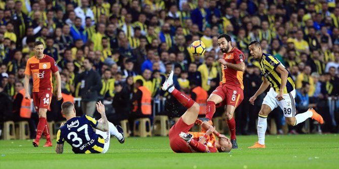 Fenerbahçe Galatasaray maçından kareler