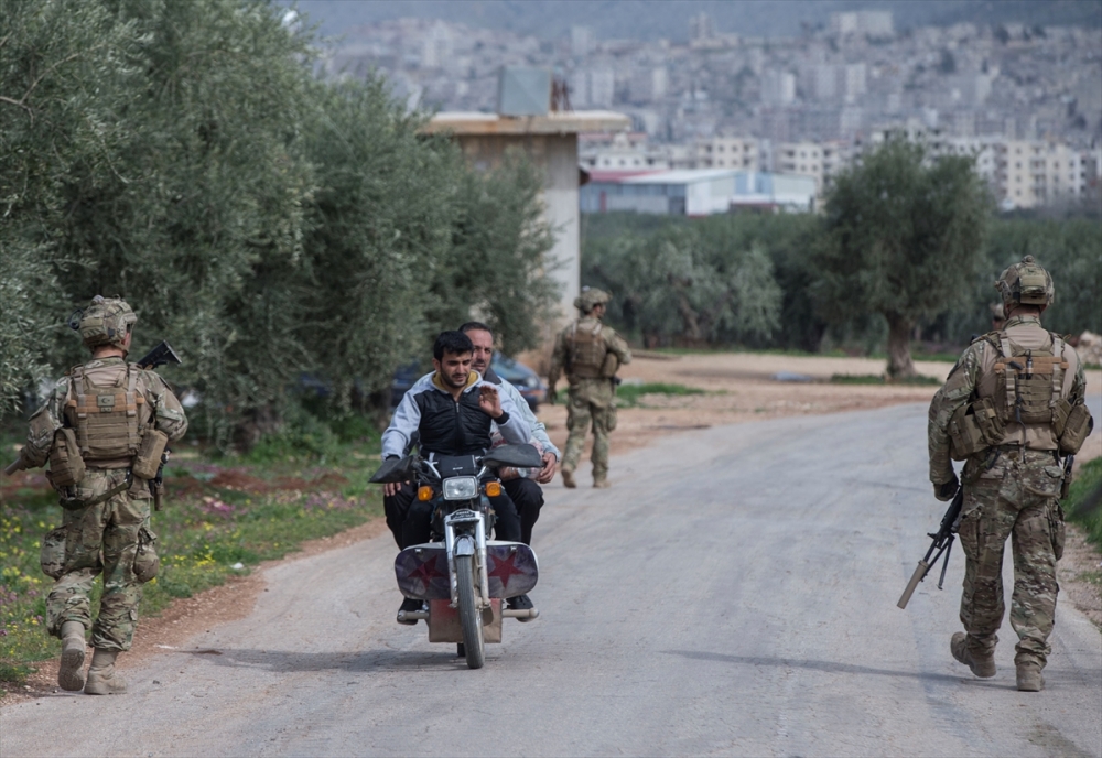 Afrin'de Mehmetçiğe sevgi gösterisi 12