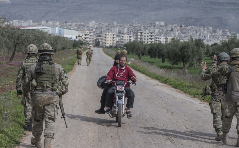 Afrin'de Mehmetçiğe sevgi gösterisi 13