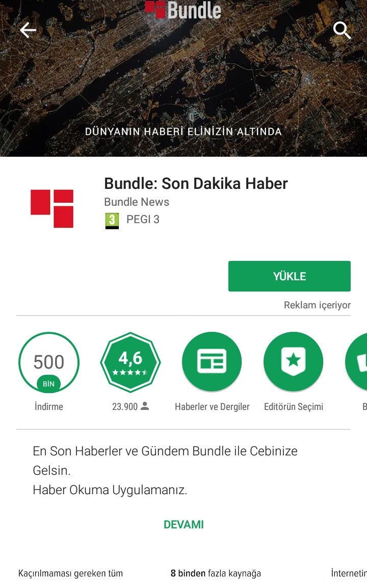 Yenikapı haber artık Bundle uygulamasında 5