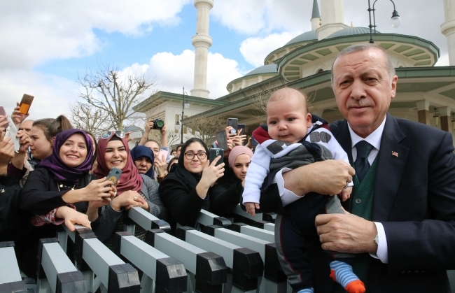 Cumhurbaşkanı Erdoğan, Almanya'dan gelen Türk gençleriyle buluştu 3