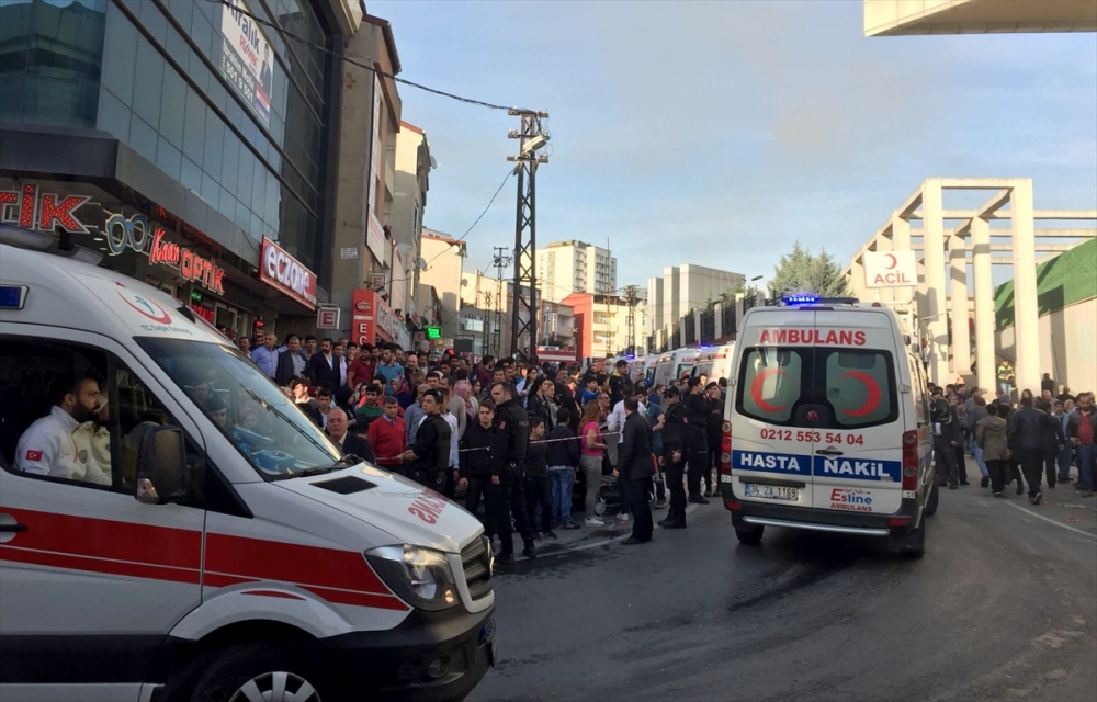 Taksim Eğitim ve Araştırma Hastanesi'nde yangın 10