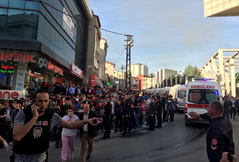 Taksim Eğitim ve Araştırma Hastanesi'nde yangın 11