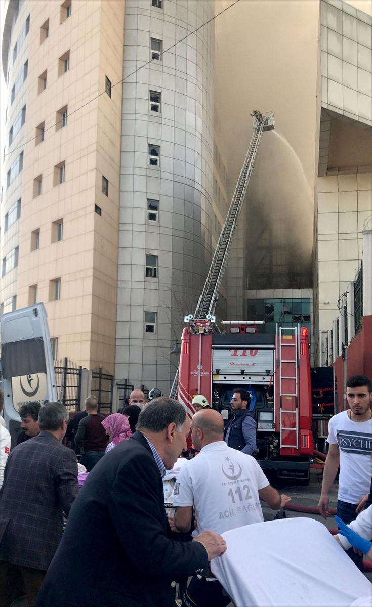 Taksim Eğitim ve Araştırma Hastanesi'nde yangın 2