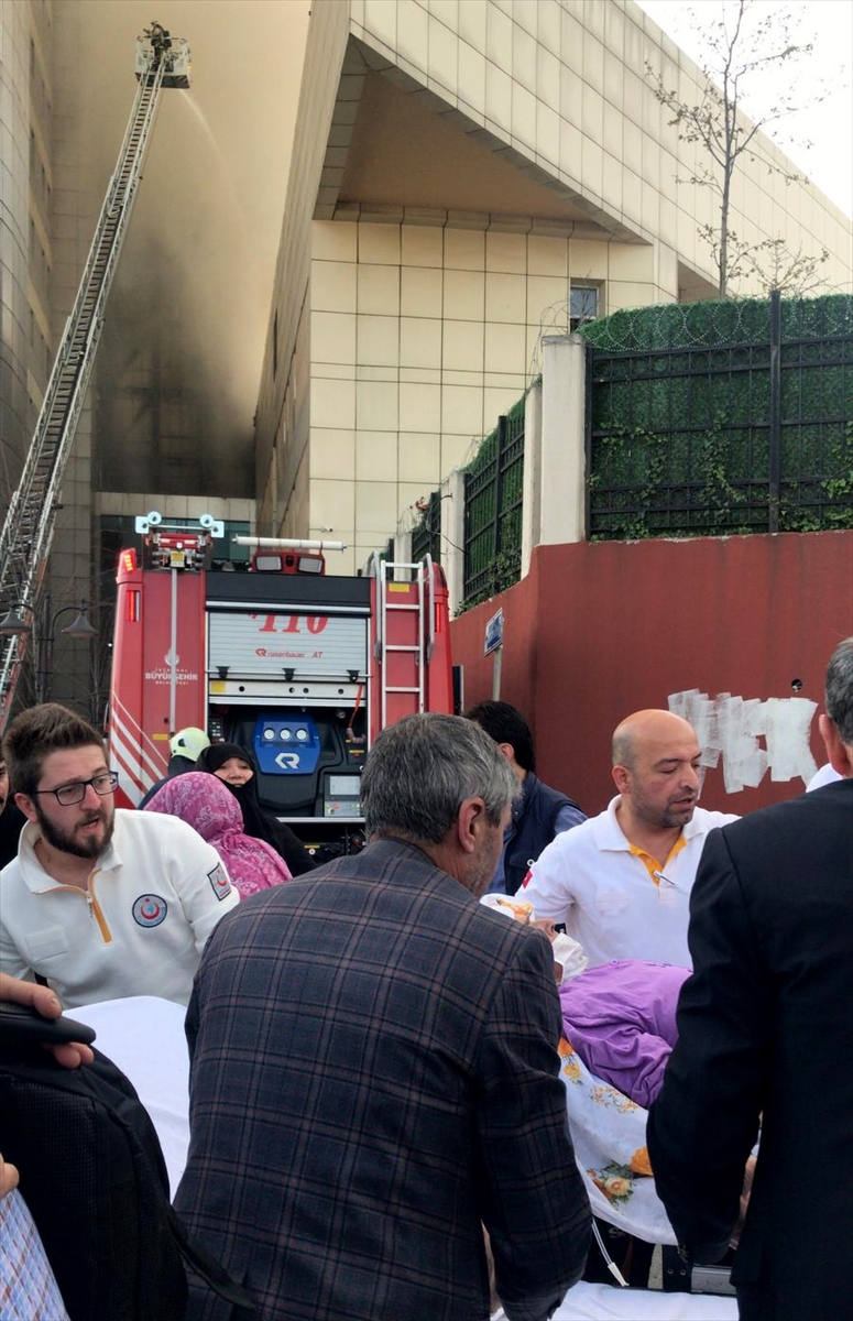 Taksim Eğitim ve Araştırma Hastanesi'nde yangın 3