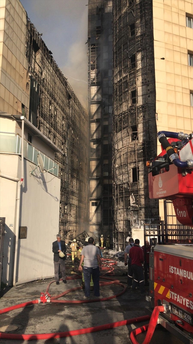 Taksim Eğitim ve Araştırma Hastanesi'nde yangın 8