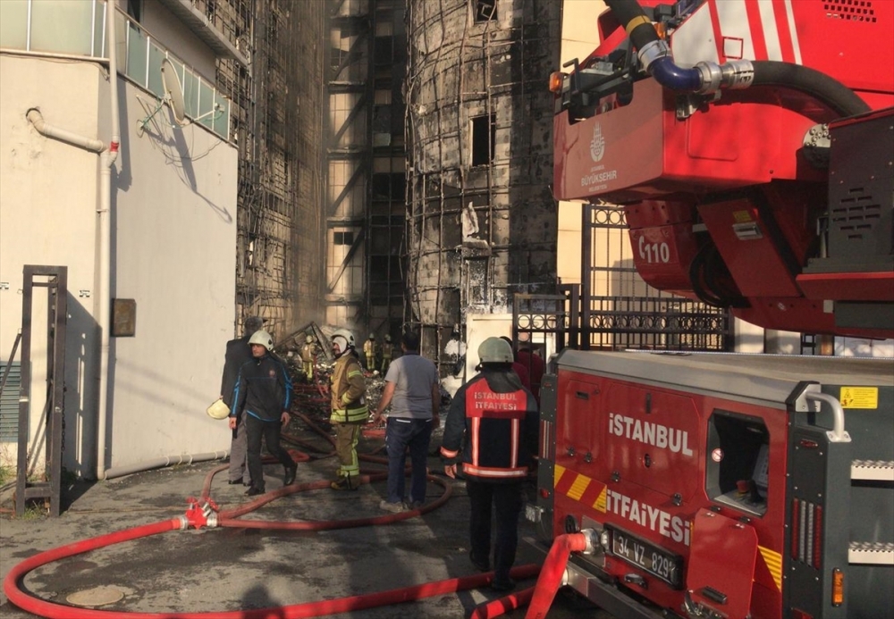 Taksim Eğitim ve Araştırma Hastanesi'nde yangın 9