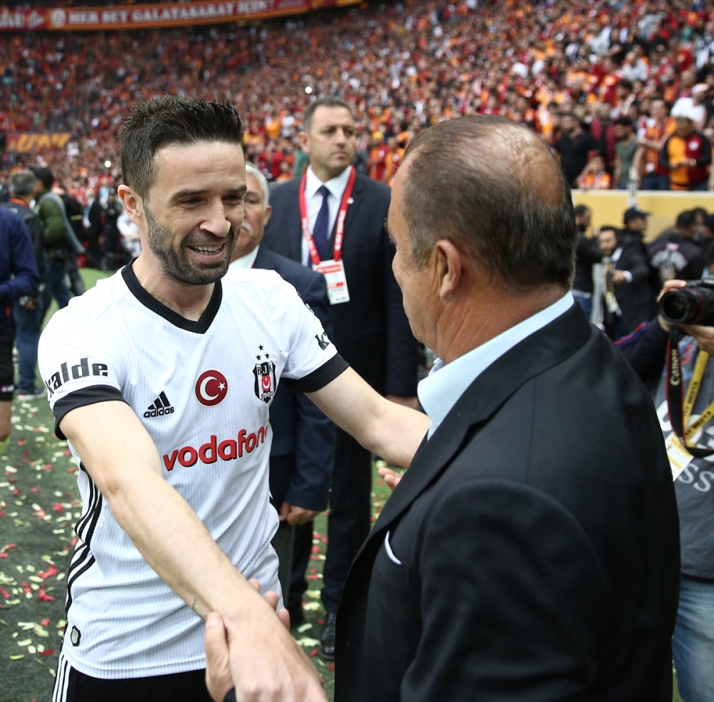 Galatasaray Beşiktaş maçında kareler 14