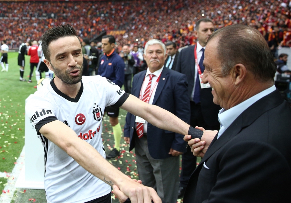 Galatasaray Beşiktaş maçında kareler 16