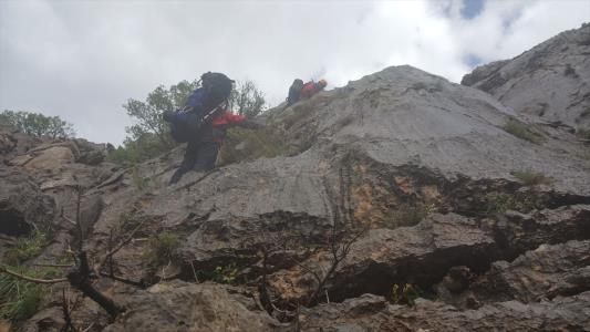 Sümbül Dağı'na zorlu tırmanış 1