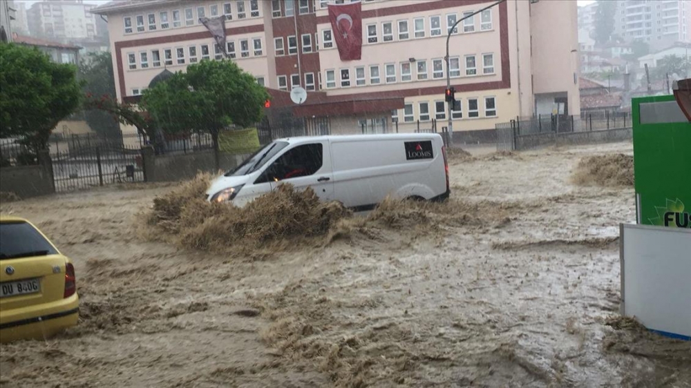 Ankara'da sel felaketi! 2