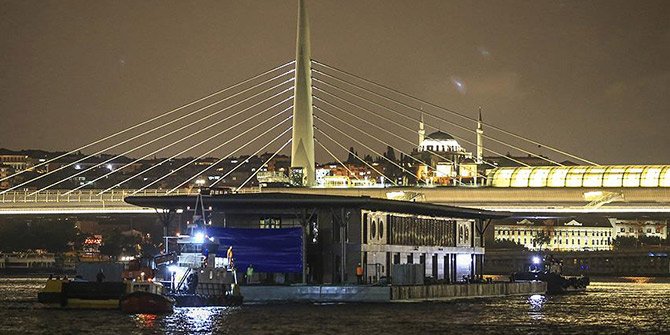 Karaköy yeni iskelesine kavuştu!