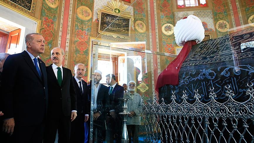 Erdoğan, Fatih Sultan Mehmet'in türbesini açtı 1
