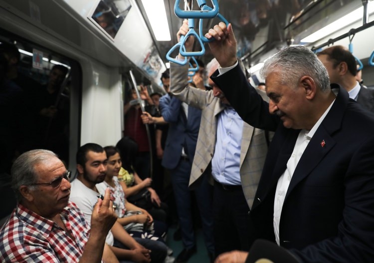 Başbakan Marmaray’da! 8