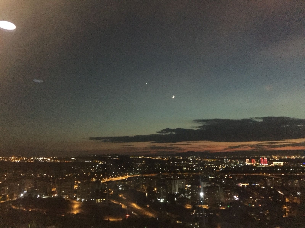 Gökyüzü "15 Temmuz'a" eşlik etti! Ay ve Yıldız yan yana 7