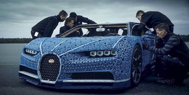 Bugatti Chiron'u bakın neyle kapladılar!... 9