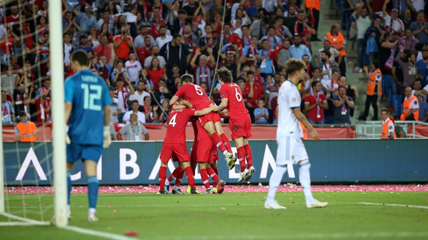 Rusya-Türkiye maçına damga vuran kareler 19