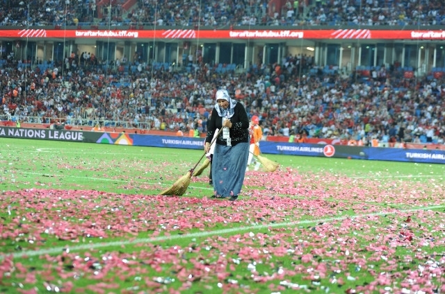 Rusya-Türkiye maçına damga vuran kareler 11