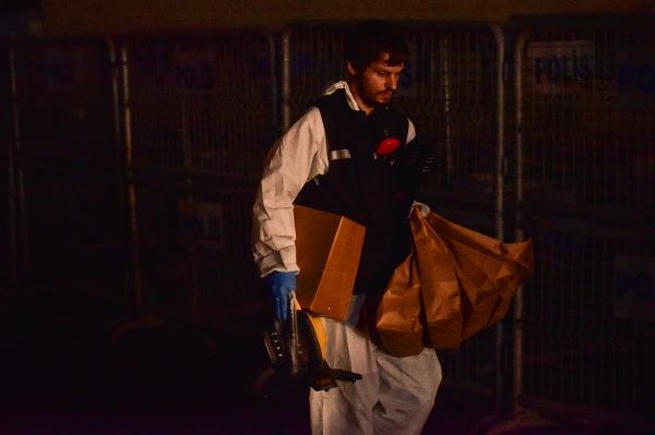 Suudi Konsolosluğu'ndan çıkarken dikkat çeken o görüntüler! 12