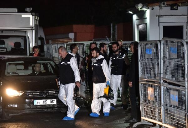 Suudi Konsolosluğu'ndan çıkarken dikkat çeken o görüntüler! 5