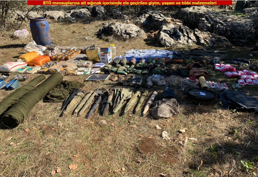 Diyarbakır'da saldırı hazırlığındaki 3 PKK'lı terörist yakalan 18