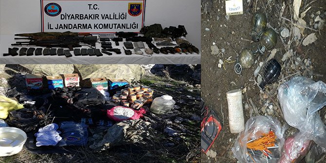 Diyarbakır'da saldırı hazırlığındaki 3 PKK'lı terörist yakalan