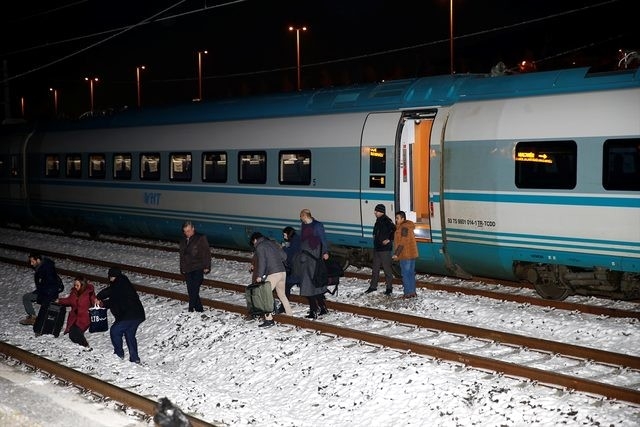 Ankara'da Yüksek Hızlı Tren kaza yaptı! 22