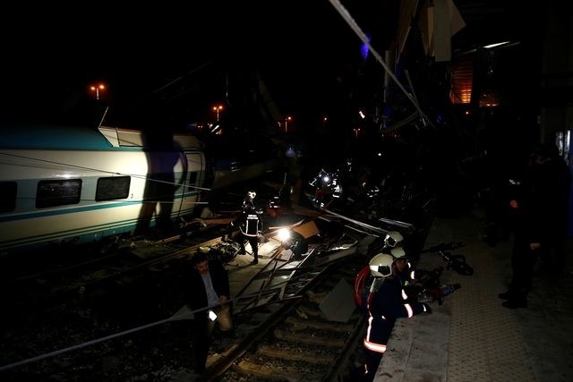 Ankara'da Yüksek Hızlı Tren kaza yaptı! 7