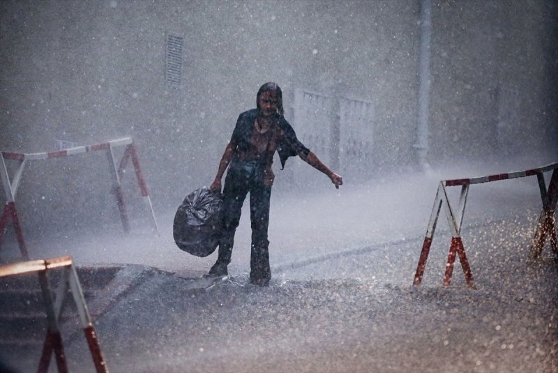 İstanbul'dan yağmur manzaraları... 6