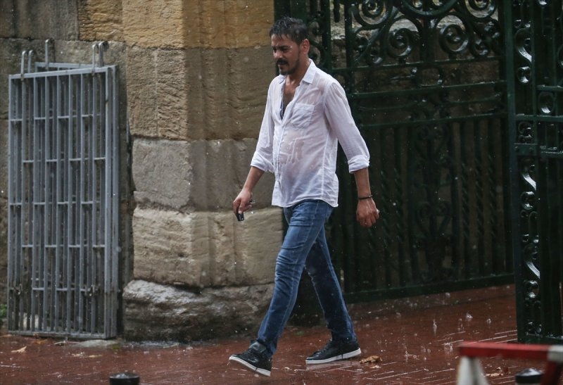 İstanbul'dan yağmur manzaraları... 9