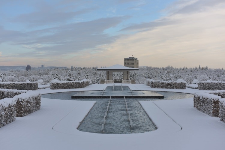 Cumhurbaşkanlığı Külliyesi beyaza büründü! 19