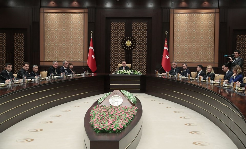 Erdoğan ile sinema sektörü temsilcileri bir araya geldi! 16