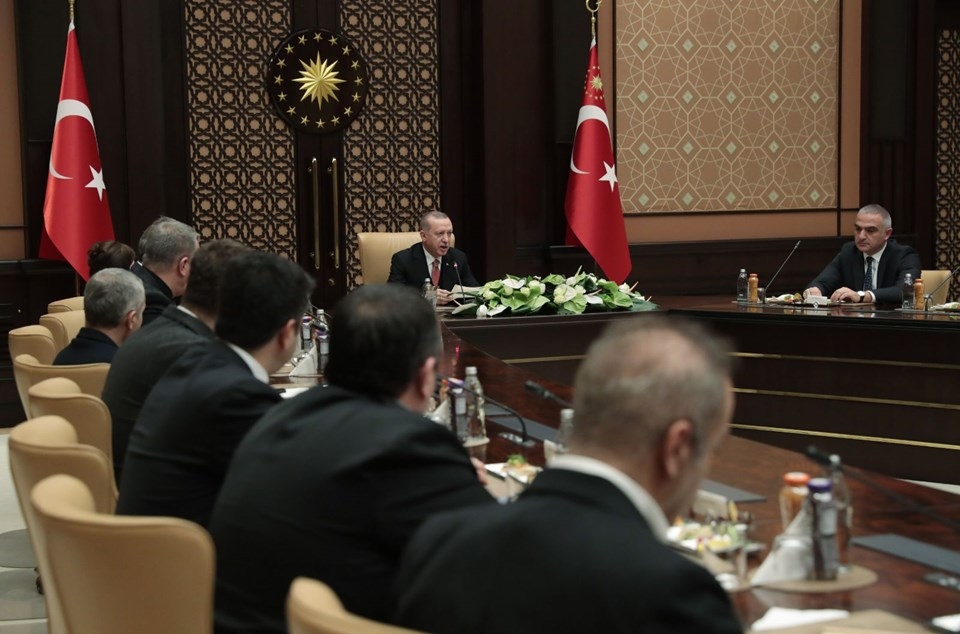 Erdoğan ile sinema sektörü temsilcileri bir araya geldi! 21