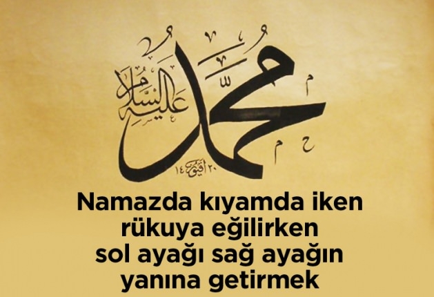 Peygamber Efendimiz (SAV)'in unutulmuş sünnetleri 34