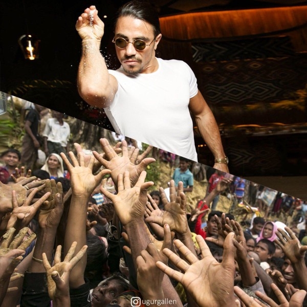 Sanatçı dünyanın iki yüzünü gözler önüne seriyor 5