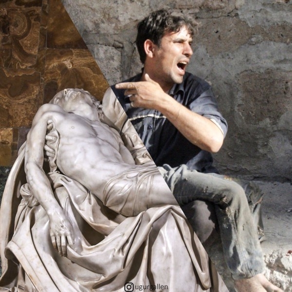 Sanatçı dünyanın iki yüzünü gözler önüne seriyor 7