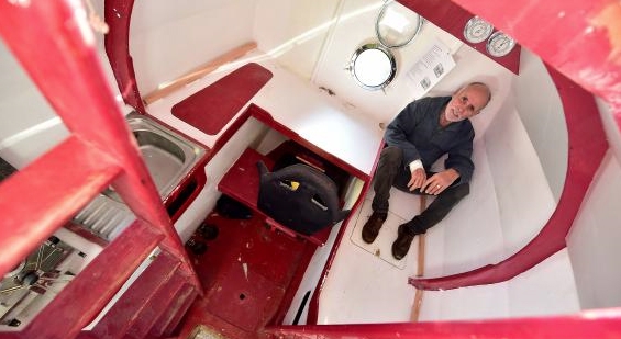 3 metrelik fıçıyla okyanusu aştı 5