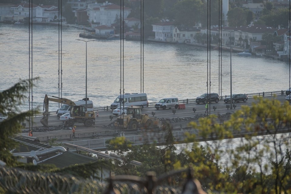 FSM'de onarım yoğunluğu başladı! Köprüde yoğunluk sabah yaşandı! 3