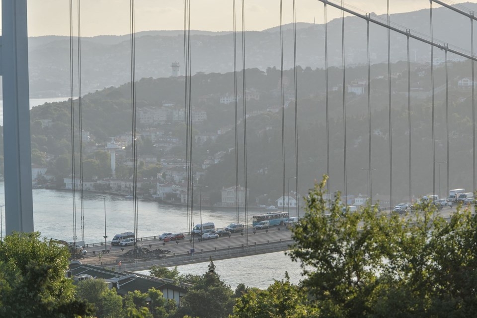 FSM'de onarım yoğunluğu başladı! Köprüde yoğunluk sabah yaşandı! 5